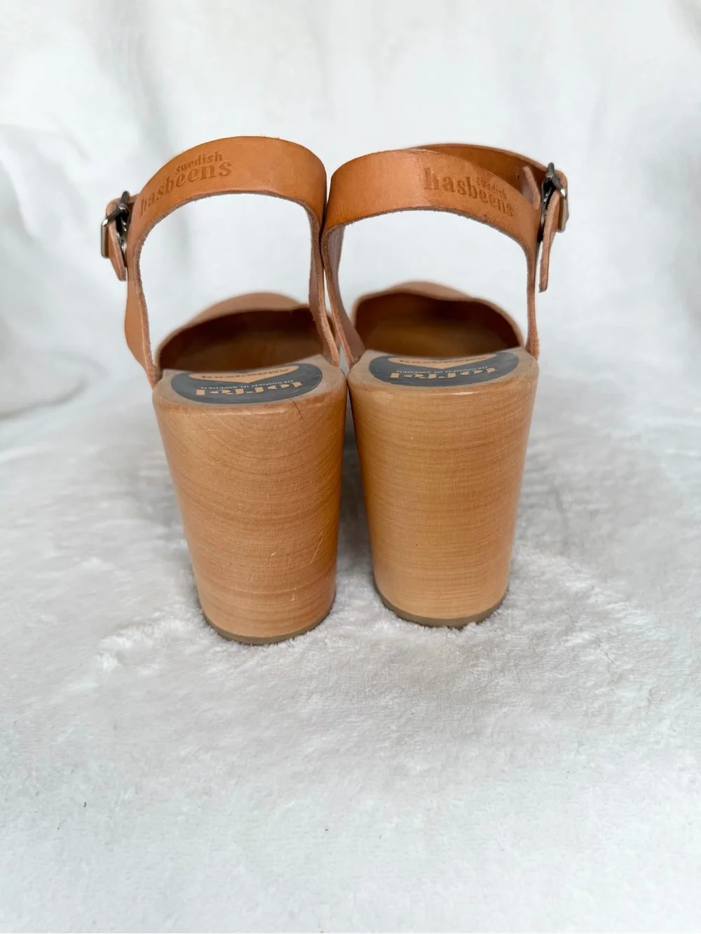 NWOT Swedish Hasbeens Krillan Size 38 US (7.5/8)